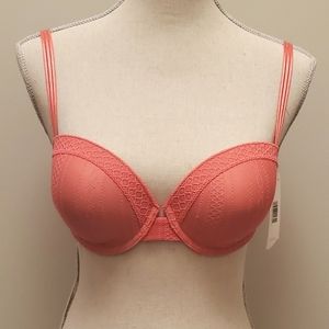 CALVIN KLEIN Underwire Bra 34D Pink